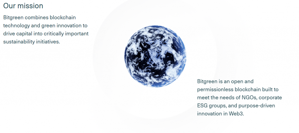 Bitgreen greenest crypto